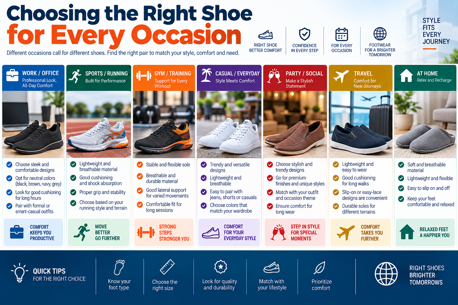 Choosing the Right Shoe for Every Occasion
