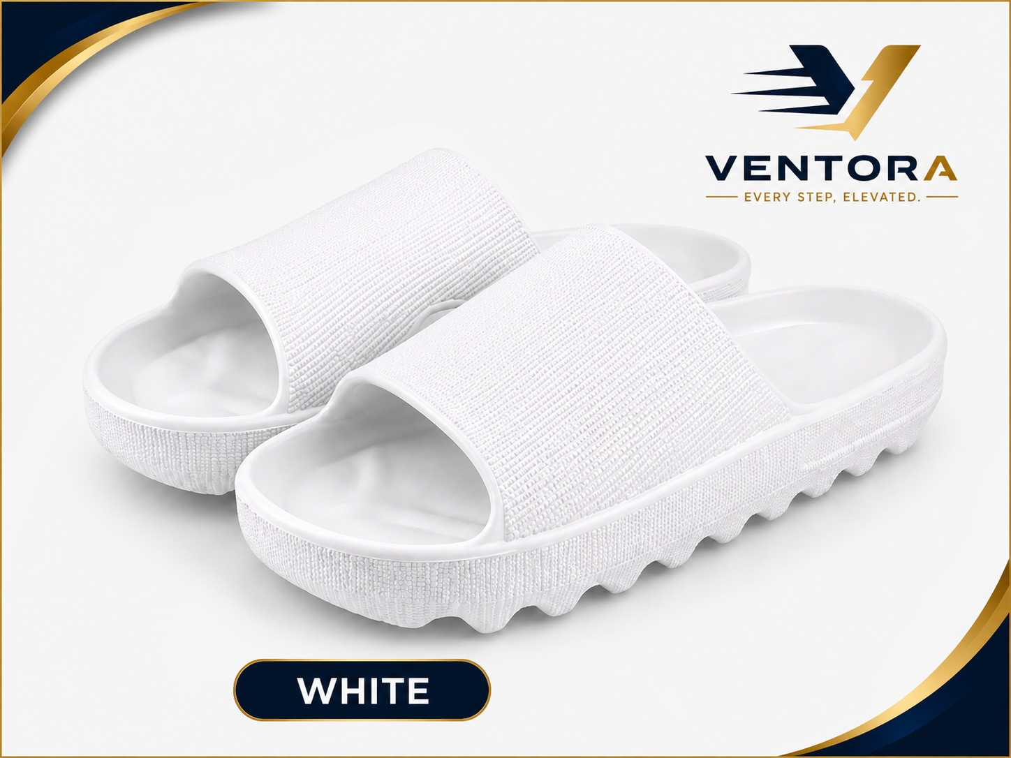 Zigzag Comfort White